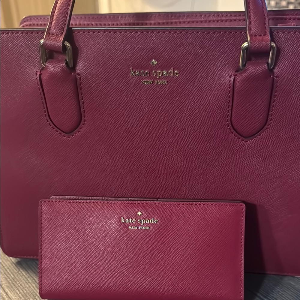 Kate Spade Women's Bag and Wallet Set - Pink